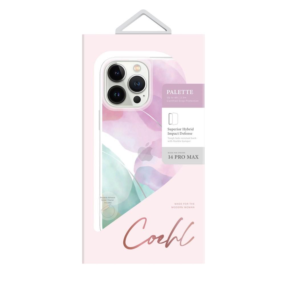 Дизайнерски хибриден удароустойчив кейс за iPhone 14 Pro Max - Uniq Coehl Palette Case (розов) | JAR Computers Дизайнерски хибриден удароустойчив кейс за iPhone 14 Pro Max - Uniq Coehl Palette Case (розов)