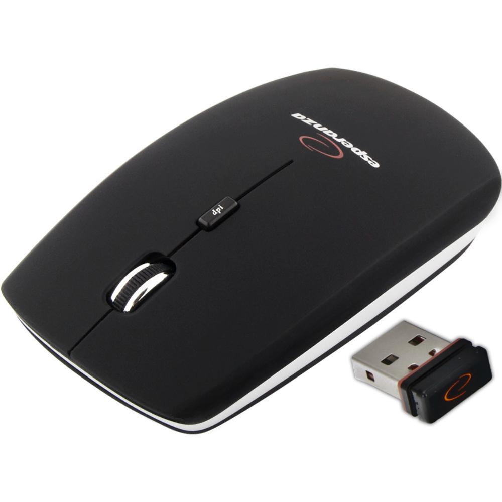 Esperanza Wireless Mini Mouse Black 2.4ghz (EM120K) (ESPEM120K) | JAR Computers Esperanza Wireless Mini Mouse Black 2.4ghz (EM120K) (ESPEM120K)