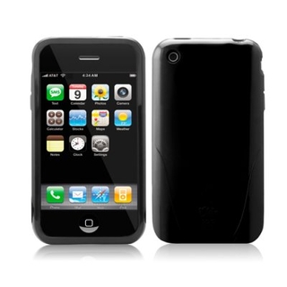 Силиконов калъф за iPhone 3G/3GS - iSkin solo (черен) | JAR Computers Силиконов калъф за iPhone 3G/3GS - iSkin solo (черен)