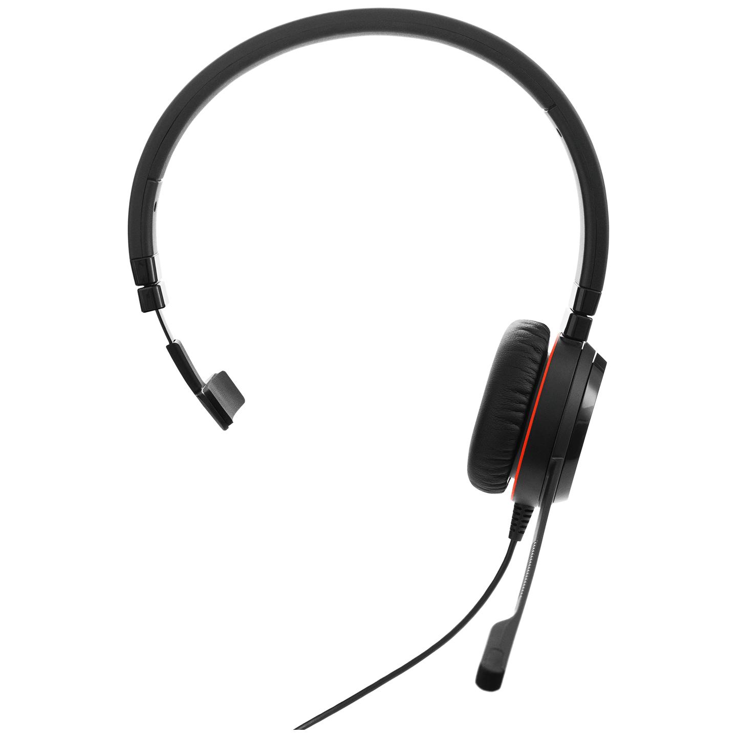 Jabra Evolve 20 Слушалки Жичен Лента за глава Офис/Център за обаждания USB Тип-A Черен