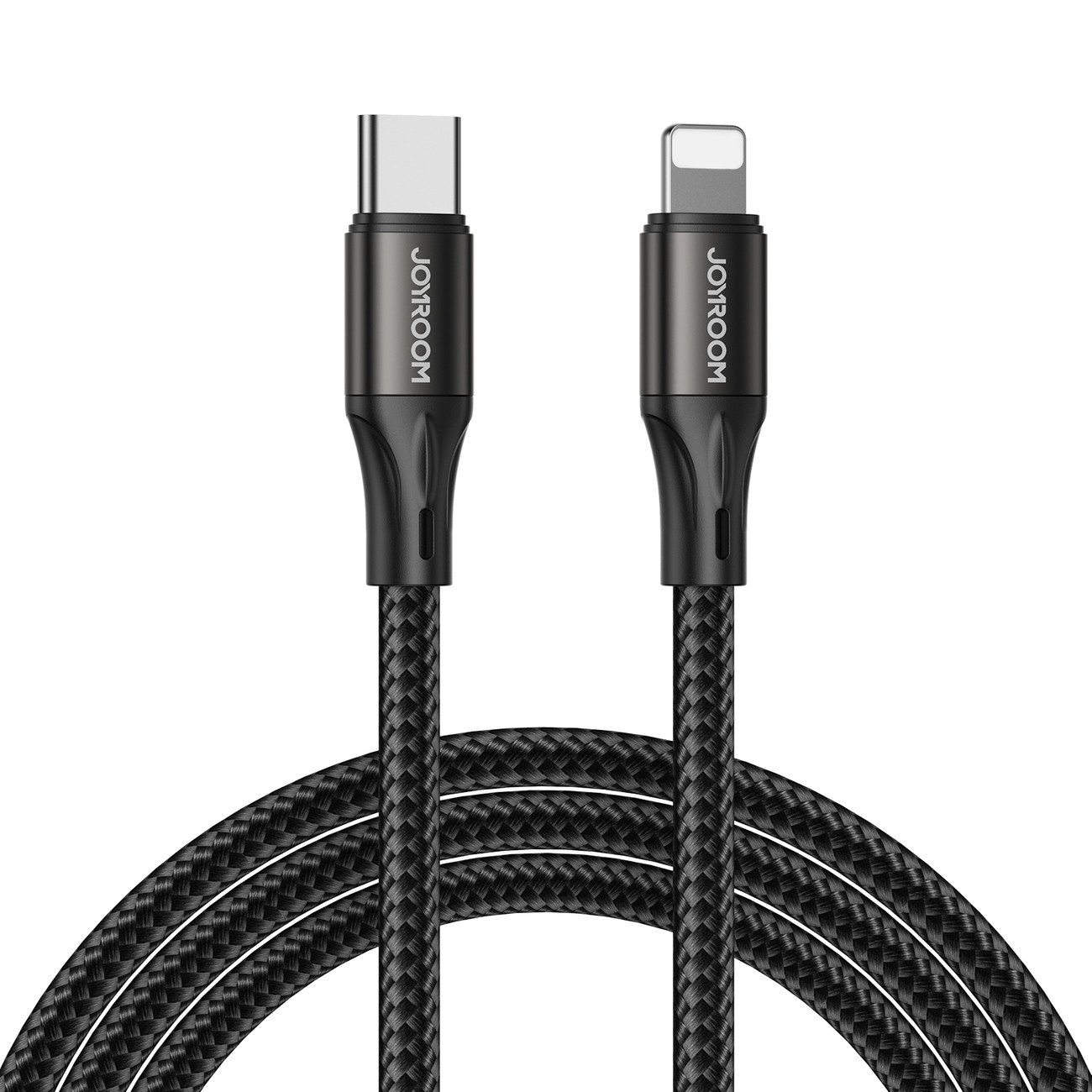 Joyroom Fast Charging USB-C to Lightning Cable PD 20W - USB-C към Lightning кабел за Apple устройства с Lightning порт (100 см) (черен) 