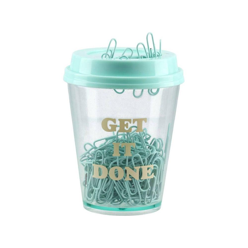 Кламери Biro Time Lolite, в чаша, мента, 150 броя | JAR Computers Кламери Biro Time Lolite, в чаша, мента, 150 броя