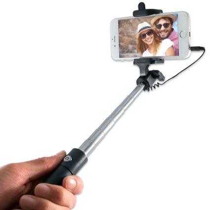 Компактен селфи стик за мобилни телефони - Avo Pocket Selfie Stick (черен) | JAR Computers Компактен селфи стик за мобилни телефони - Avo Pocket Selfie Stick (черен)