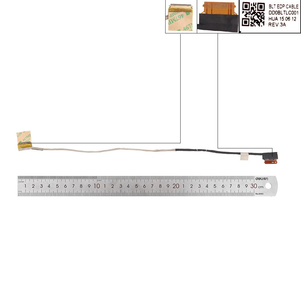 Лентов Кабел за лаптоп Toshiba Satellite P55T-C L55D-C L50-C (30Pin) Type 2  | JAR Computers Лентов Кабел за лаптоп Toshiba Satellite P55T-C L55D-C L50-C (30Pin) Type 2