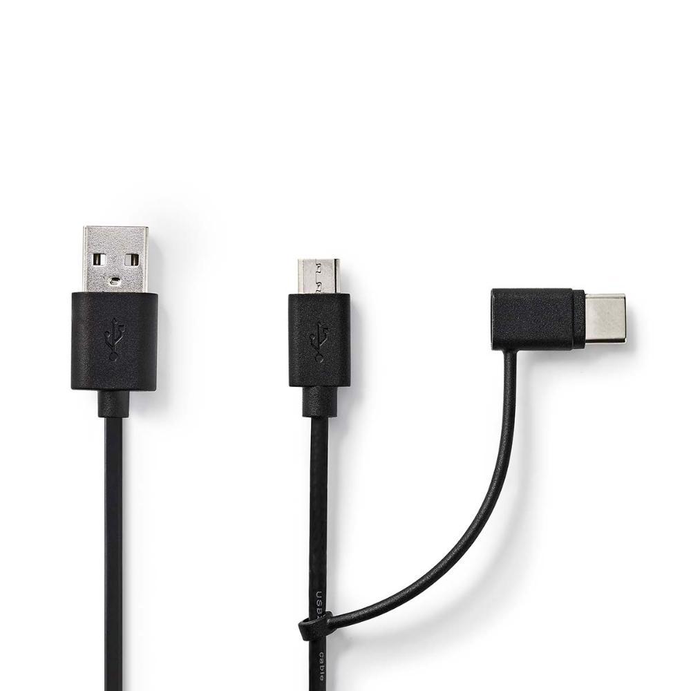 Nedis 2-in-1 Cable (CCGL60610BK10) (NEDCCGL60610BK10) | JAR Computers Nedis 2-in-1 Cable (CCGL60610BK10) (NEDCCGL60610BK10)