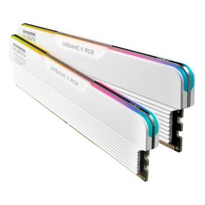 Памет за настолен компютър KLEVV RAM URBANE V RGB - 32 GB (2 x 16 GB Kit) - DDR5 6000 UDIMM CL30 | JAR Computers Памет за настолен компютър KLEVV RAM URBANE V RGB - 32 GB (2 x 16 GB Kit) - DDR5 6000 UDIMM CL30