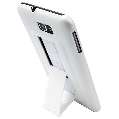 Поликарбонатов кейс и видео стойка за Samsung Galaxy Note N7000 - Krusell ActionCover (бял) | JAR Computers Поликарбонатов кейс и видео стойка за Samsung Galaxy Note N7000 - Krusell ActionCover (бял)