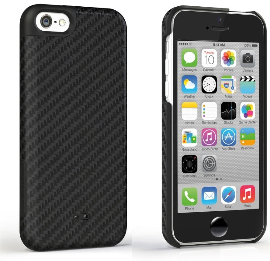 Поликарбонатов кейс с карбоново покритие за iPhone 5C - Tunewear Carbonlook (черен) | JAR Computers Поликарбонатов кейс с карбоново покритие за iPhone 5C - Tunewear Carbonlook (черен)