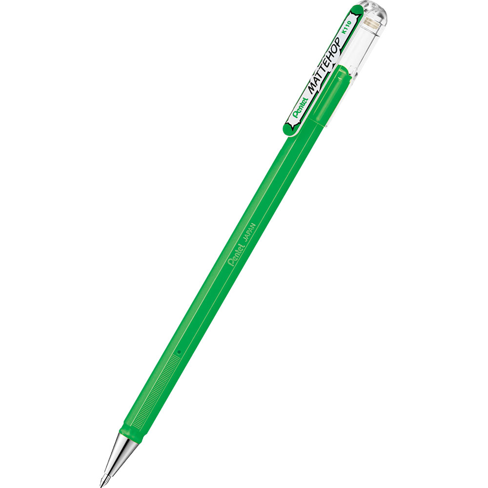 Ролер Pentel Mattehop K110 1.0мм мат.злн | JAR Computers Ролер Pentel Mattehop K110 1.0мм мат.злн
