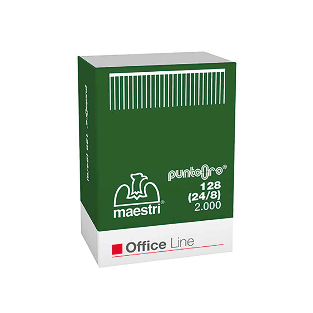 Roma Maestri Staple Wire 128 Oro (Gold) 2000pcs (1003601) (ROM1003601) | JAR Computers Roma Maestri Staple Wire 128 Oro (Gold) 2000pcs (1003601) (ROM1003601)