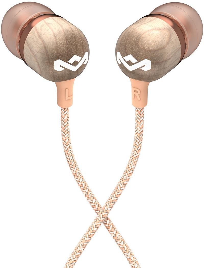 Слушалки с микрофон House of Marley - Smile Jamaica USB-C, Copper