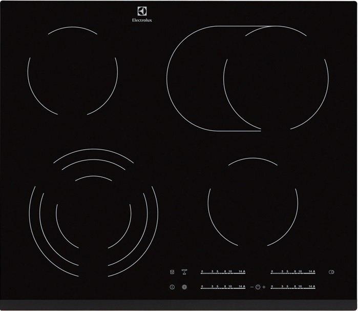 Вграден керамичен плот Electrolux EHF6547FXK*** , Електрически | JAR Computers Вграден керамичен плот Electrolux EHF6547FXK*** , Електрически