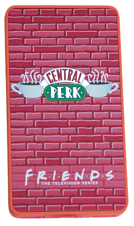 Външна батерия Central Perk Friends с подсветка 6000 mAh | JAR Computers Външна батерия Central Perk Friends с подсветка 6000 mAh