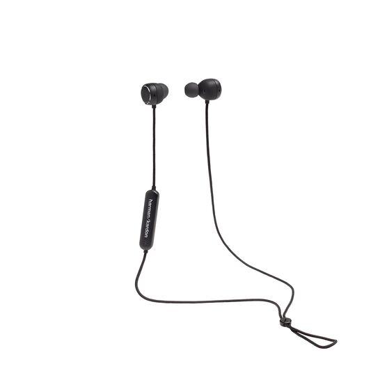 Безжични Bluetooth слушалки с микрофон и управление на звука за мобилни устройства - Harman Kardon FLY BT Bluetooth in-ear headphonesr (черен) | JAR Computers Безжични Bluetooth слушалки с микрофон и управление на звука за мобилни устройства - Harman Kardon FLY BT Bluetooth in-ear headphonesr (черен)
