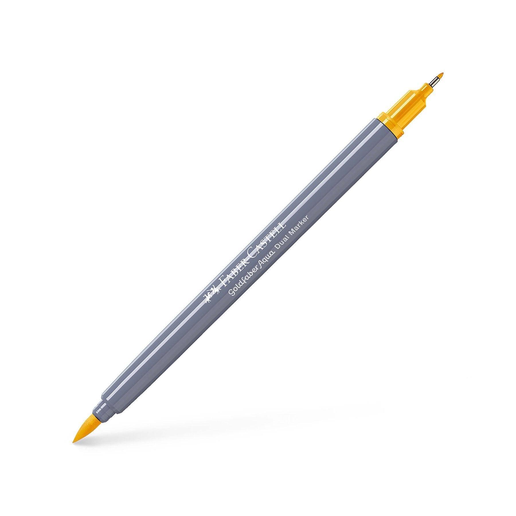 Faber-Castell Маркер Goldfaber Aqua Dual, № 185, неаполитанскожълт
