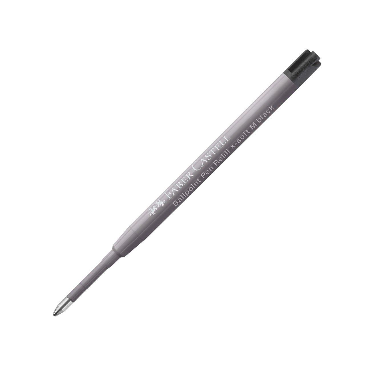 Faber-Castell Пълнител за химикалка X-Soft, M, черен | JAR Computers Faber-Castell Пълнител за химикалка X-Soft, M, черен