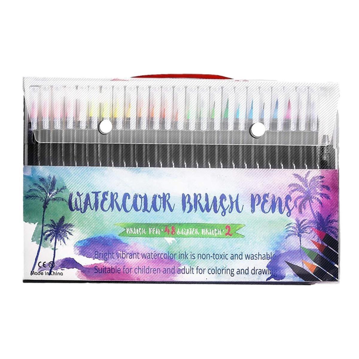 Foska Маркер-четка Brush, 48 цвята