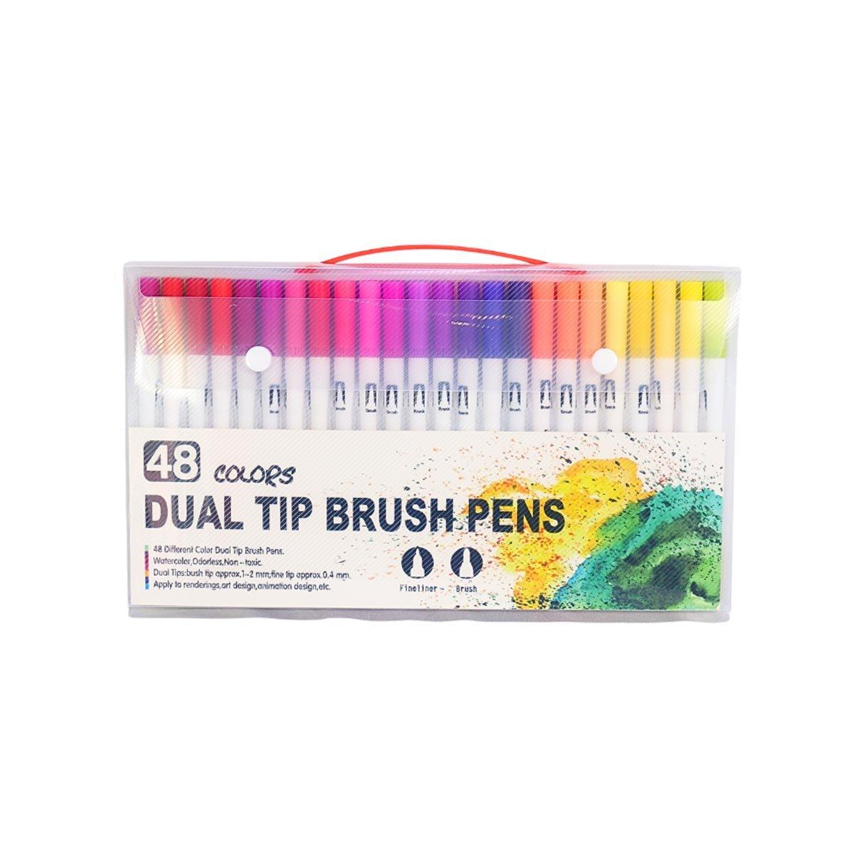 Foska Маркер-четка Brush Pen, 48 цвята | JAR Computers Foska Маркер-четка Brush Pen, 48 цвята