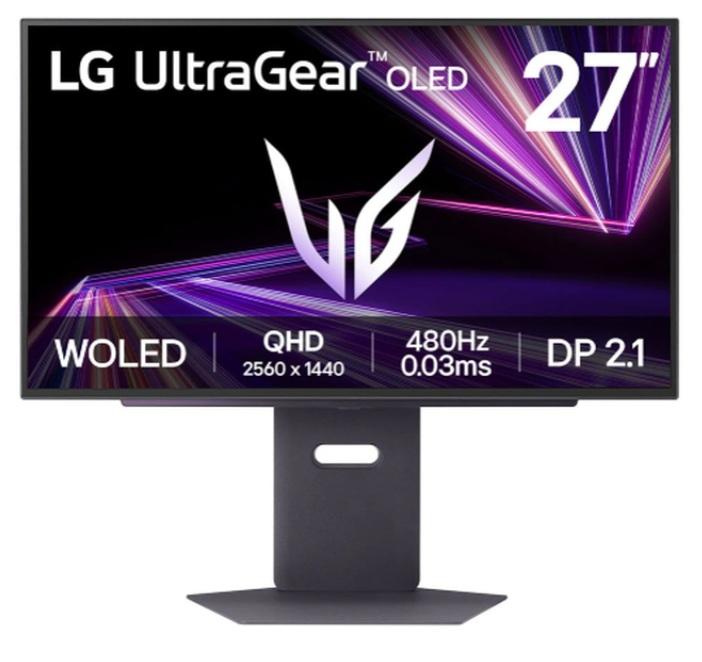 Гейминг монитор LG - OLED UltraGear, 27GX790A-B, 27'', 480Hz, 0.03ms, G-Sync, черен | JAR Computers Гейминг монитор LG - OLED UltraGear, 27GX790A-B, 27'', 480Hz, 0.03ms, G-Sync, черен