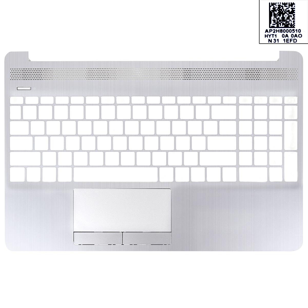 Горен Корпус за HP Pavilion 15-DW 15S-DU 15S-DY 250 G8 TPN-C139 - Сребрист, Без Тъчпад | JAR Computers Горен Корпус за HP Pavilion 15-DW 15S-DU 15S-DY 250 G8 TPN-C139 - Сребрист, Без Тъчпад