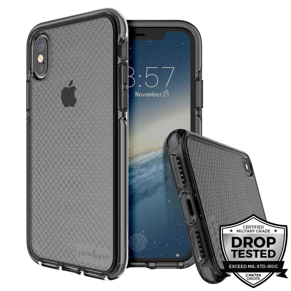 Хибриден кейс с висока степен на защита за iPhone XS, iPhone X - Prodigee Safetee Case (черен) | JAR Computers Хибриден кейс с висока степен на защита за iPhone XS, iPhone X - Prodigee Safetee Case (черен)