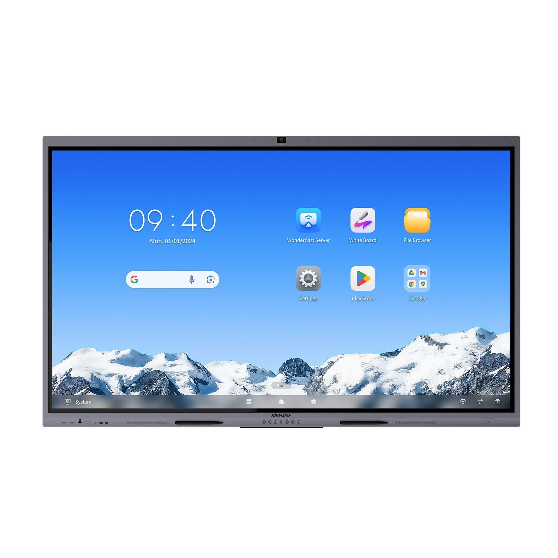 Интерактивен дисплей Hikvision DS-D5C75RB/B2L, 75'', EDLA, с камера, DLED, 60 Hz | JAR Computers Интерактивен дисплей Hikvision DS-D5C75RB/B2L, 75'', EDLA, с камера, DLED, 60 Hz