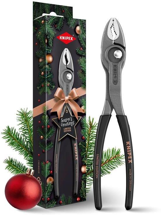 Клещи екстрактори за болтове TwinGrip, черна ръкохватка 200мм, Knipex XMAS | JAR Computers Клещи екстрактори за болтове TwinGrip, черна ръкохватка 200мм, Knipex XMAS