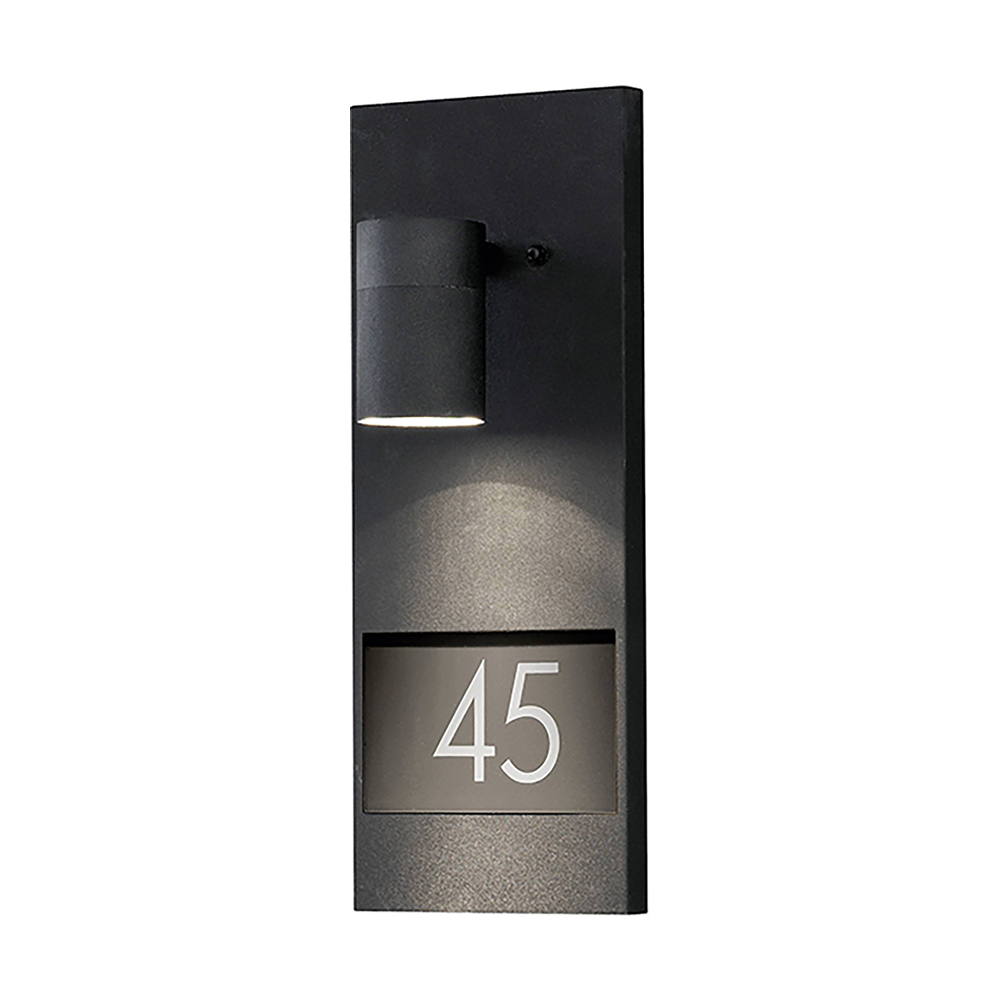 Konstsmide GU10 Black Modena Wall Luminaire (35W) (LKO00557) (KNSLKO00557) | JAR Computers Konstsmide GU10 Black Modena Wall Luminaire (35W) (LKO00557) (KNSLKO00557)