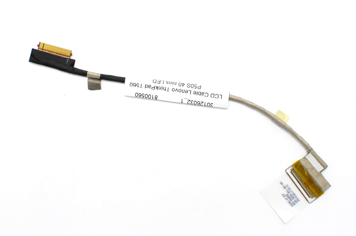 Лентов кабел за лаптоп (LCD Cable) Lenovo ThinkPad T560 P50S T550 W550S (40pin) | JAR Computers Лентов кабел за лаптоп (LCD Cable) Lenovo ThinkPad T560 P50S T550 W550S (40pin)