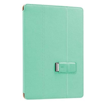 Луксозен кожен калъф и поставка за iPad Air, iPad 5 (2017) - SwitchEasy Pelle Swarovski (зелен) | JAR Computers Луксозен кожен калъф и поставка за iPad Air, iPad 5 (2017) - SwitchEasy Pelle Swarovski (зелен)