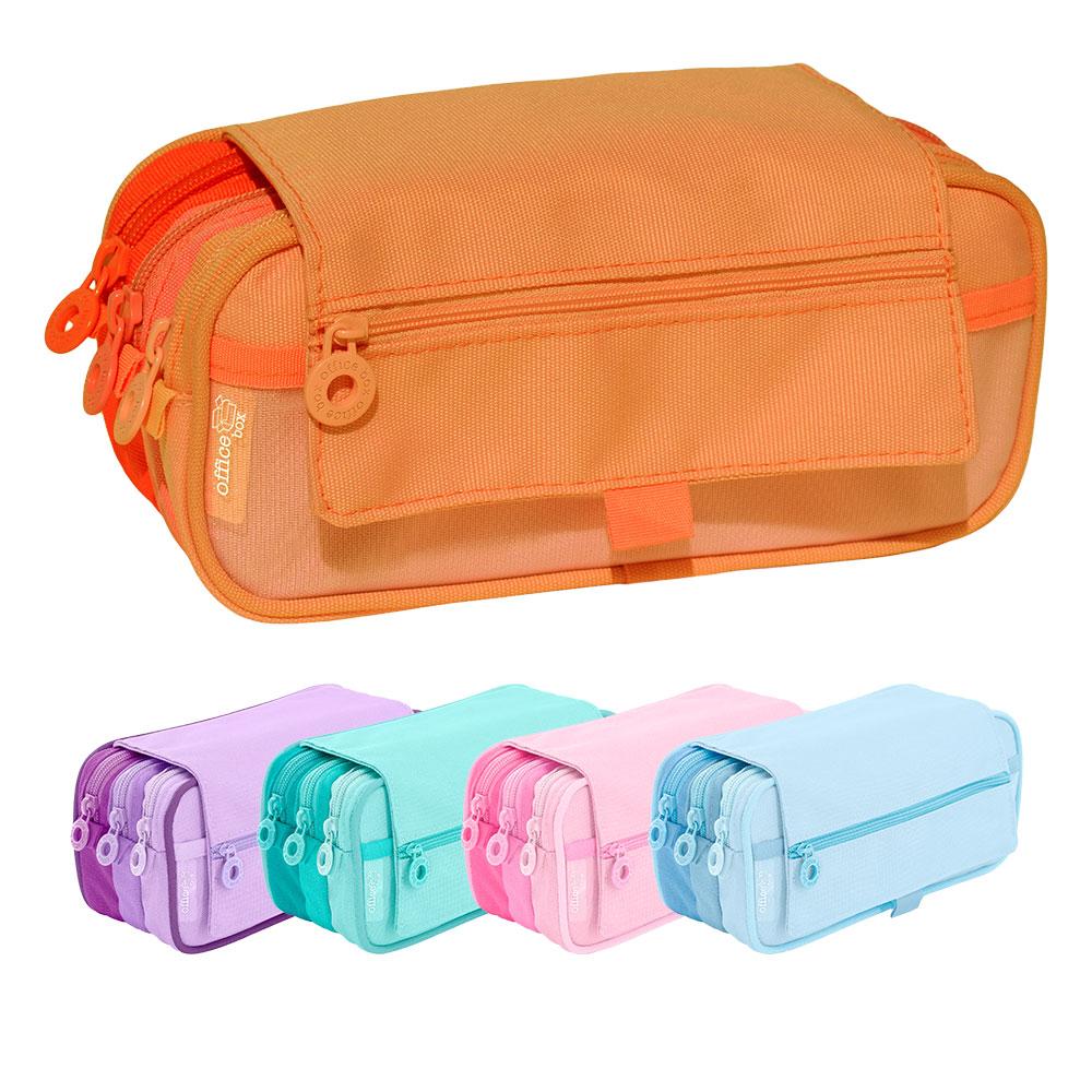 Несесер OfBox Triple Blush 3 ципа асорти | JAR Computers Несесер OfBox Triple Blush 3 ципа асорти