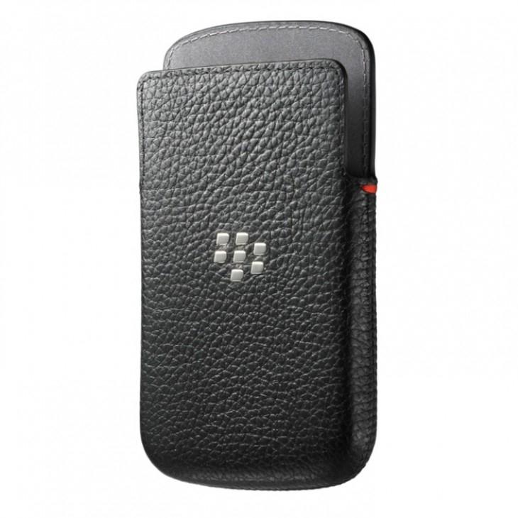 Оригинален калъф от естествена кожа за BlackBerry Classic - Blackberry Leather Pocket ACC-60087-001 (черен) | JAR Computers Оригинален калъф от естествена кожа за BlackBerry Classic - Blackberry Leather Pocket ACC-60087-001 (черен)