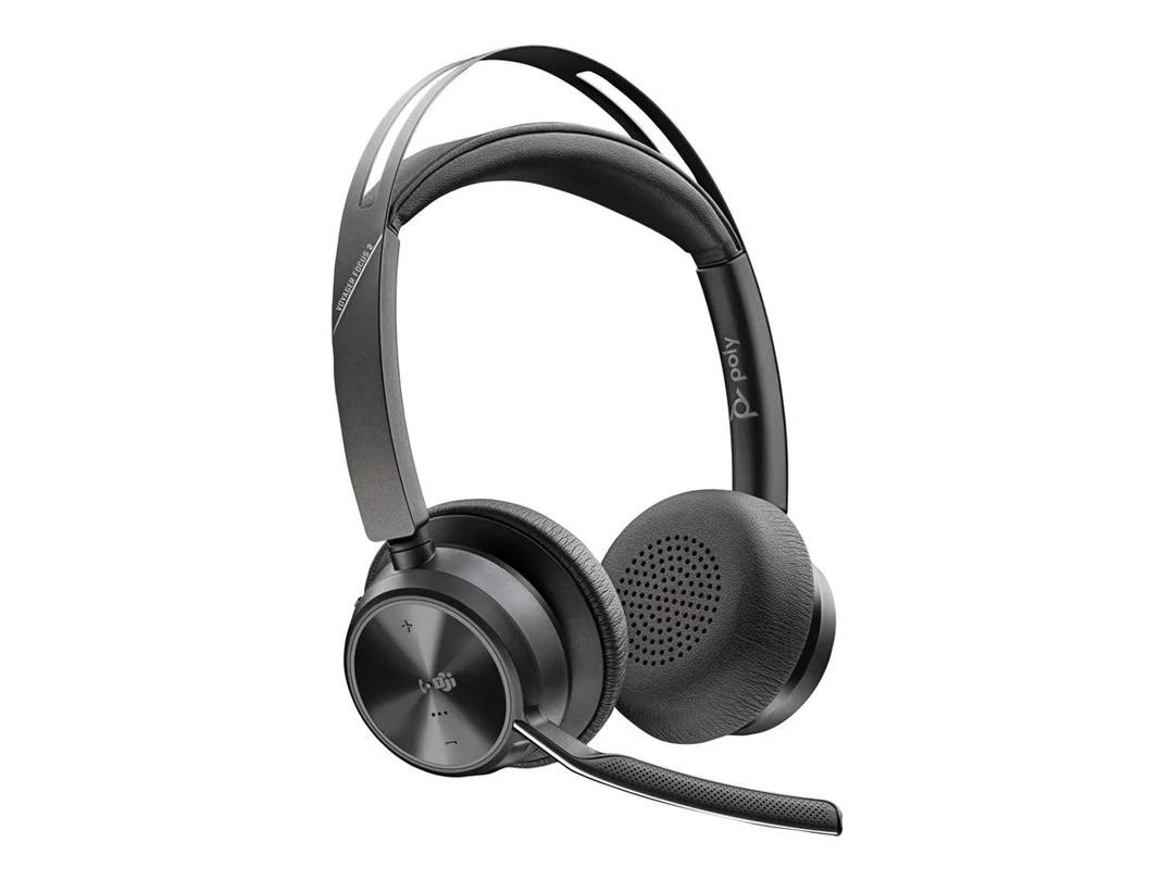Poly Voyager Focus 2 Microsoft Teams Certified USB-C Headset – безжични слушалки с ANC | JAR Computers Poly Voyager Focus 2 Microsoft Teams Certified USB-C Headset – безжични слушалки с ANC