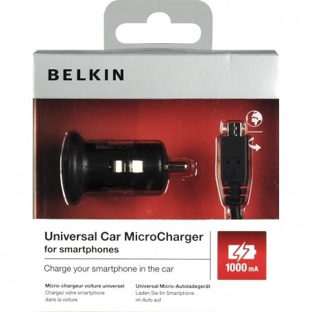 Зарядно за кола + USB кабел за устройства с MicroUSB - Belkin Car USB | JAR Computers Зарядно за кола + USB кабел за устройства с MicroUSB - Belkin Car USB