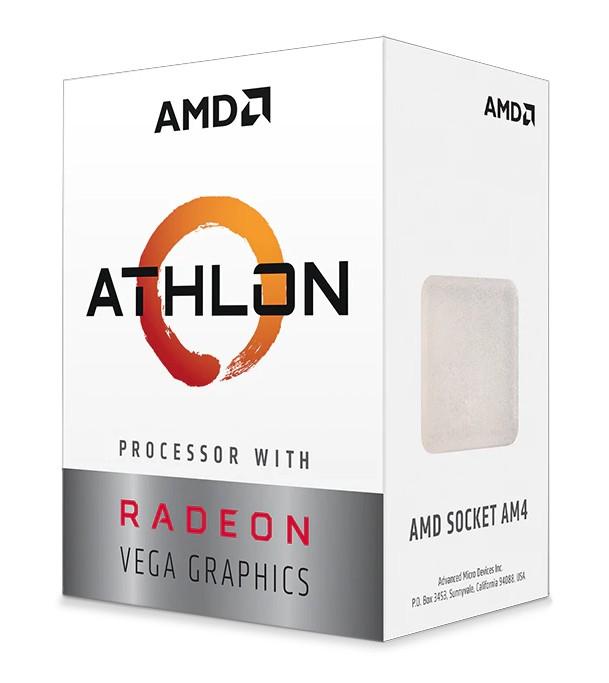 AMD Athlon 3000G процесор 3,5 GHz 4 MB L3 Кутия