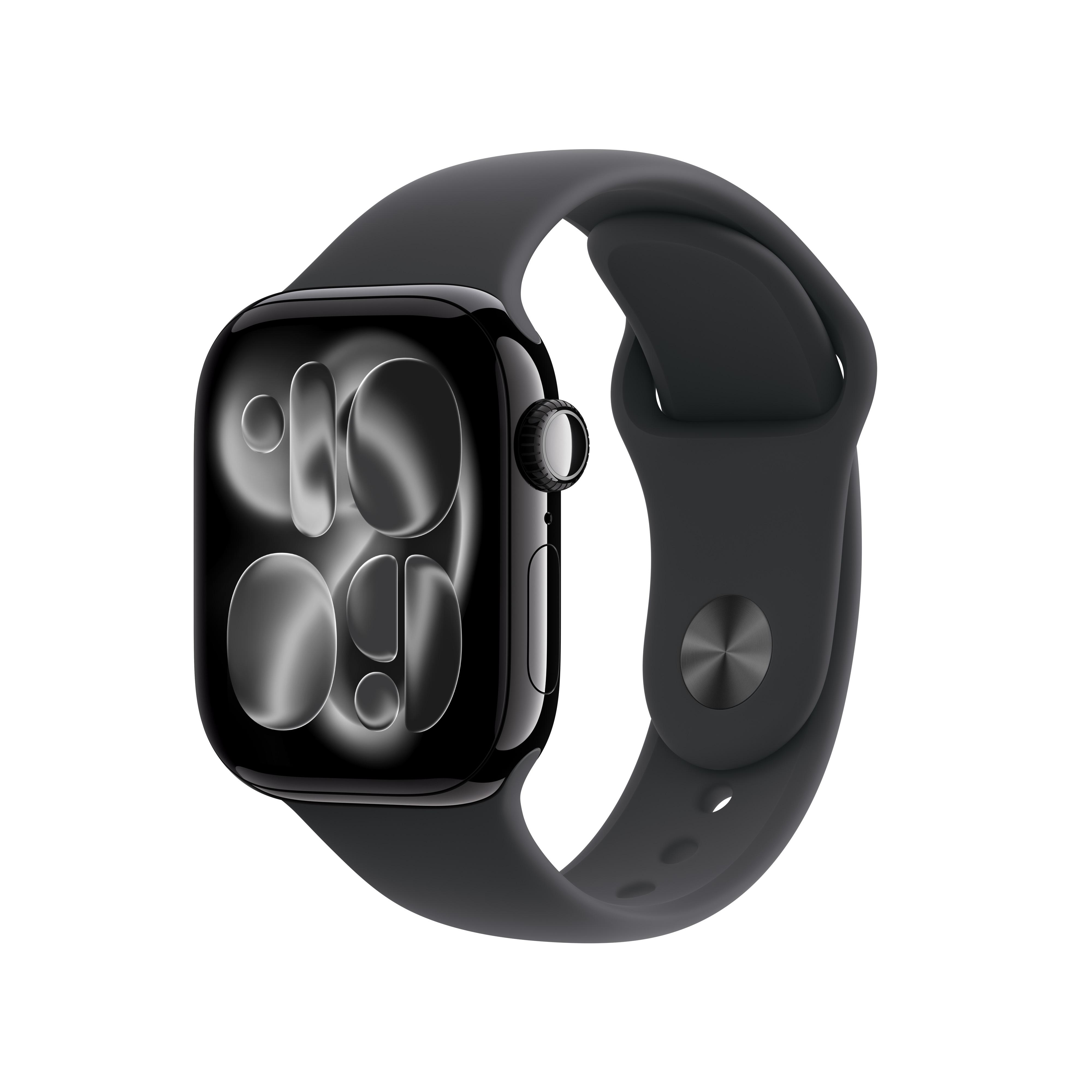 Apple Watch Series 11 OLED 42 мм Цифров 374 x 446 пиксела Тъчскрийн 5G Черен Wi-Fi GPS (сателитен) | JAR Computers Apple Watch Series 11 OLED 42 мм Цифров 374 x 446 пиксела Тъчскрийн 5G Черен Wi-Fi GPS (сателитен)