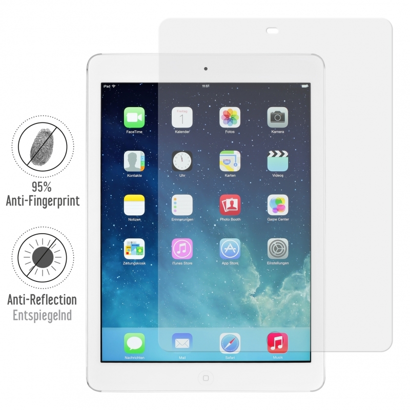 Artwizz ScratchStopper AntiFingerprint Matt - матово защитно покритие за iPad Air, iPad Air 2, iPad Pro 9.7