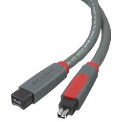 Belkin FireWire 800/400, 9-пина/4-пина кабел с дължина 4.2 м | JAR Computers Belkin FireWire 800/400, 9-пина/4-пина кабел с дължина 4.2 м