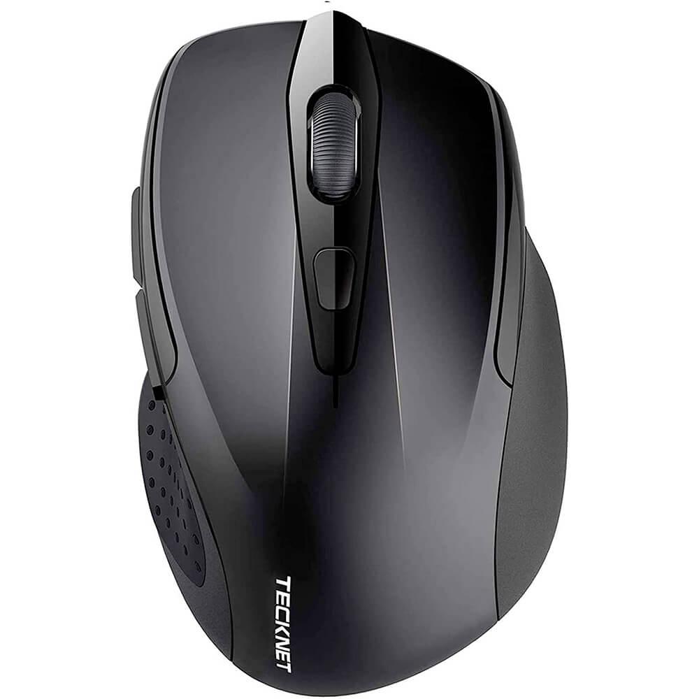 Ергономична безжична мишка с блутут (за PC) - TeckNet BM307 Bluetooth Mouse (черна) | JAR Computers Ергономична безжична мишка с блутут (за PC) - TeckNet BM307 Bluetooth Mouse (черна)