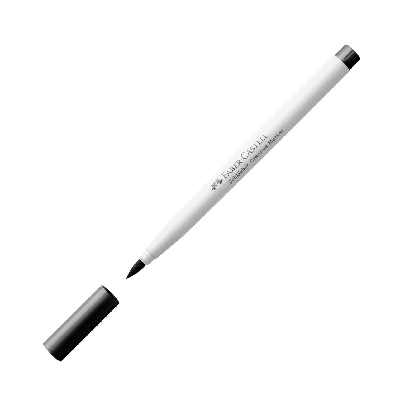 Faber-Castell Маркер-четка Creative, № 599, черен