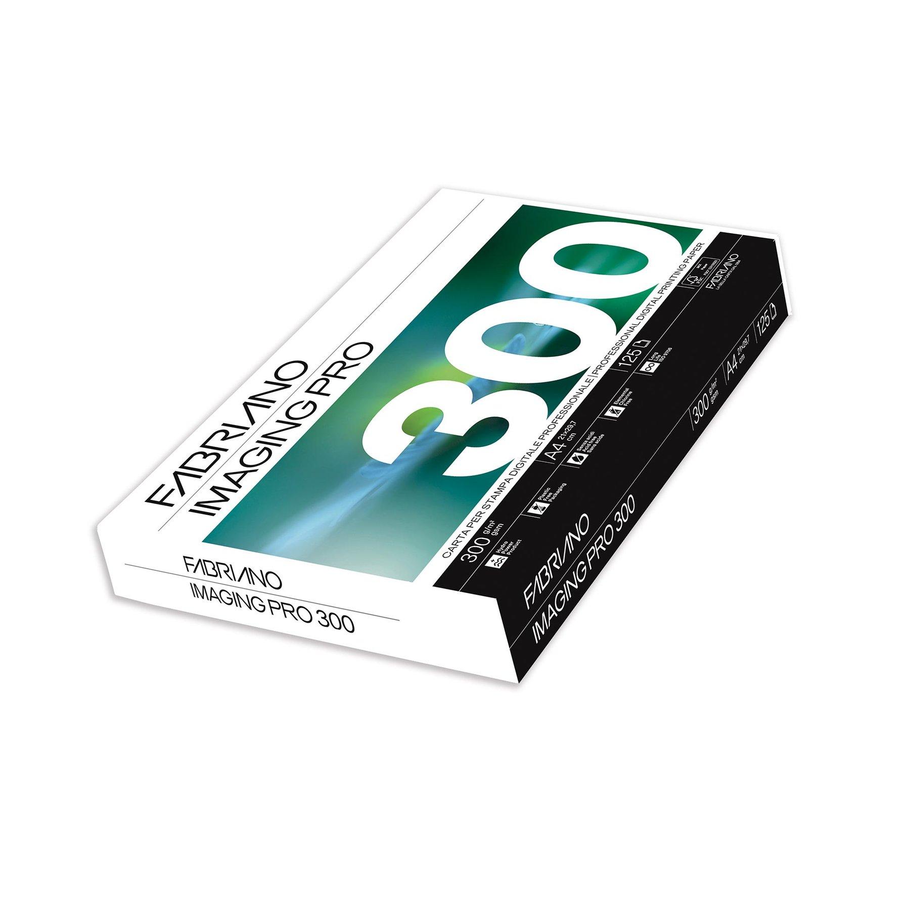 Fabriano Копирен картон Imaging Pro, A4, 300 g/m2, гладка повърхност, 125 листа