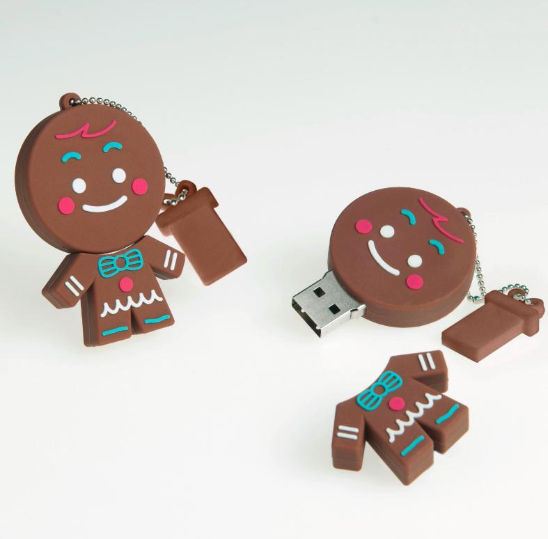 Флаш памет 4GB - USB Tribe Ginger Bread High Speed USB 2.0 Flash Drive 4GB | JAR Computers Флаш памет 4GB - USB Tribe Ginger Bread High Speed USB 2.0 Flash Drive 4GB