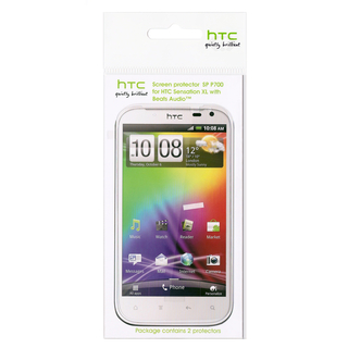 Защитно покритие за HTC Sensation XL - HTC SP P700 Screen Protector (два броя) | JAR Computers Защитно покритие за HTC Sensation XL - HTC SP P700 Screen Protector (два броя)