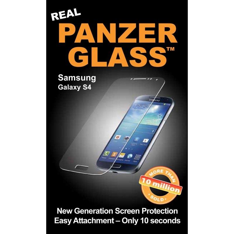 Изключително здраво, стъклено защитно покритие за дисплея на Samsung Galaxy S4 - PanzerGlass Screen Protector (прозрачно) | JAR Computers Изключително здраво, стъклено защитно покритие за дисплея на Samsung Galaxy S4 - PanzerGlass Screen Protector (прозрачно)
