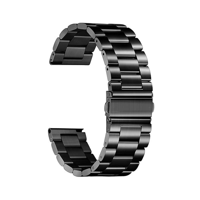 Каишка за Smart Watch 22мм, Ultimate Metal Strap, стомана /черна/ | JAR Computers Каишка за Smart Watch 22мм, Ultimate Metal Strap, стомана /черна/