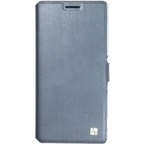 Кожен флип калъф за iPhone 6S, iPhone 6 - Just Must Slim Collection Flip Case (сив) | JAR Computers Кожен флип калъф за iPhone 6S, iPhone 6 - Just Must Slim Collection Flip Case (сив)