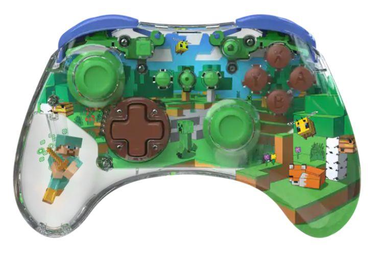 Контролер PDP - REALMz, Minecraft Forest Biome, безжичен (Switch) | JAR Computers Контролер PDP - REALMz, Minecraft Forest Biome, безжичен (Switch)