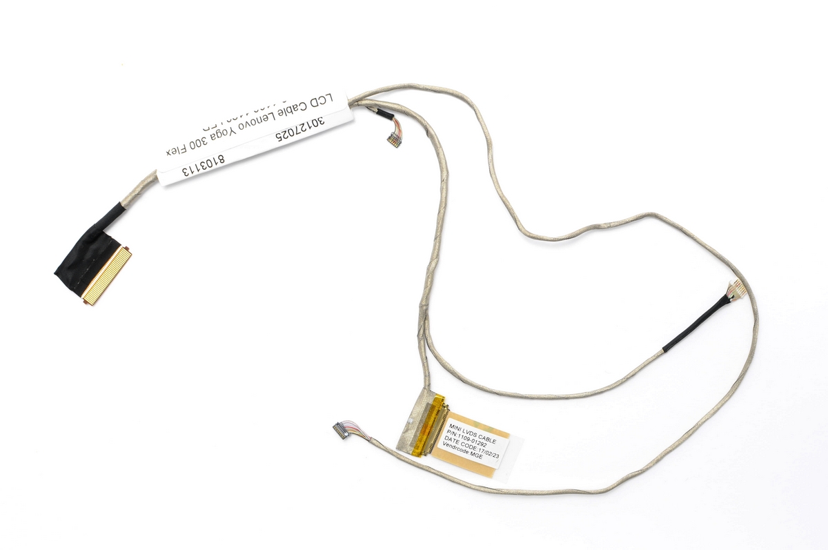 Лентов Кабел за лаптоп (LCD Cable) LCD Cable Lenovo Yoga 300 Flex 3-1130 1120 80LY Flex3 11 11.6" | JAR Computers Лентов Кабел за лаптоп (LCD Cable) LCD Cable Lenovo Yoga 300 Flex 3-1130 1120 80LY Flex3 11 11.6"