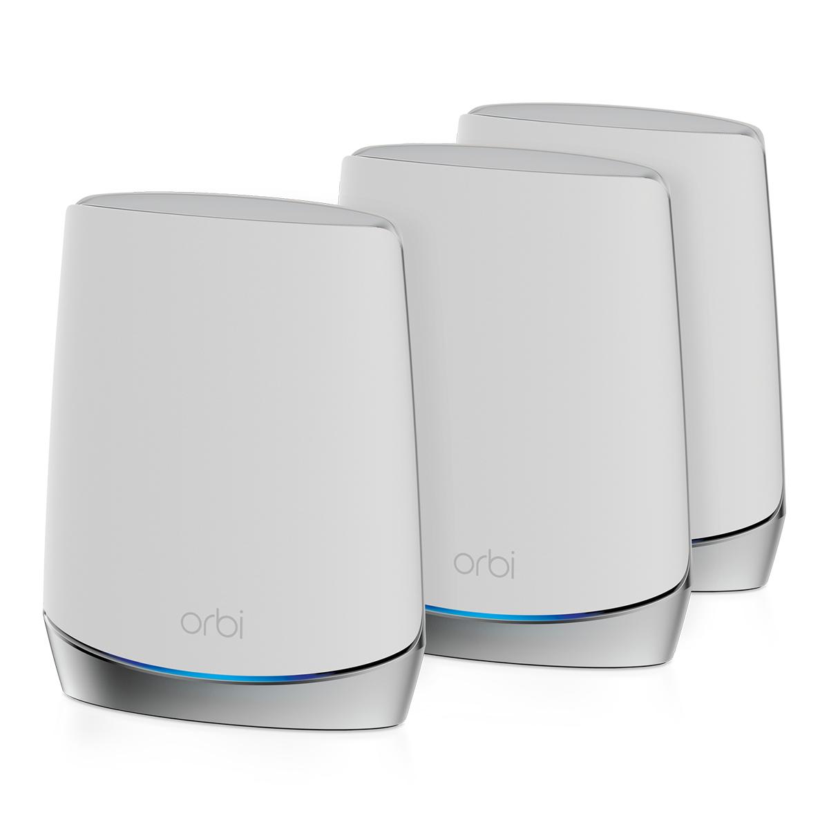 NETGEAR Orbi RBK753 AX4200 WiFi 6 Mesh System Трибандов (2,4 GHz / 5 GHz / 5 GHz) Wi-Fi 6 (802.11ax) Бяла 7 Вътрешен | JAR Computers NETGEAR Orbi RBK753 AX4200 WiFi 6 Mesh System Трибандов (2,4 GHz / 5 GHz / 5 GHz) Wi-Fi 6 (802.11ax) Бяла 7 Вътрешен