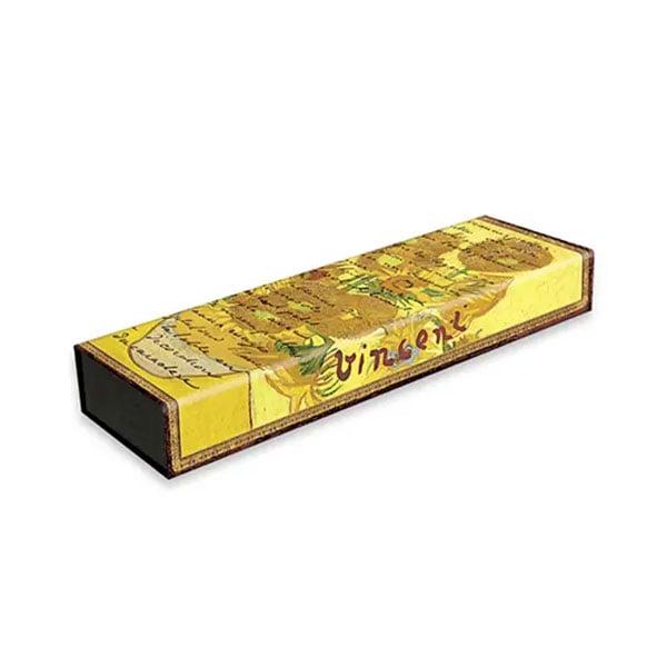 Paperblanks Несесер за бюро Van Gogh Sunflowers, с две отделения | JAR Computers Paperblanks Несесер за бюро Van Gogh Sunflowers, с две отделения